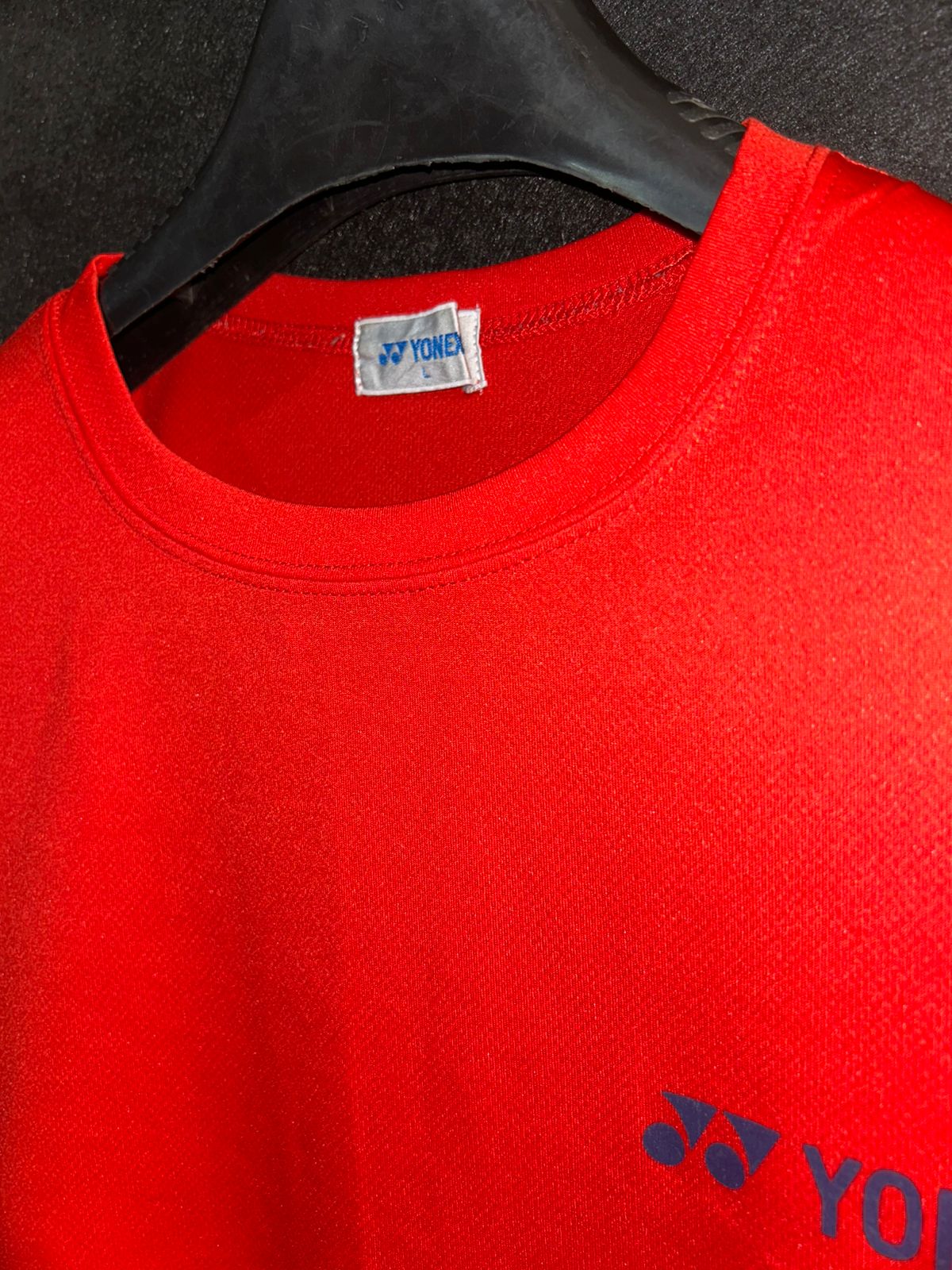 Yonex Red Round Neck - Large