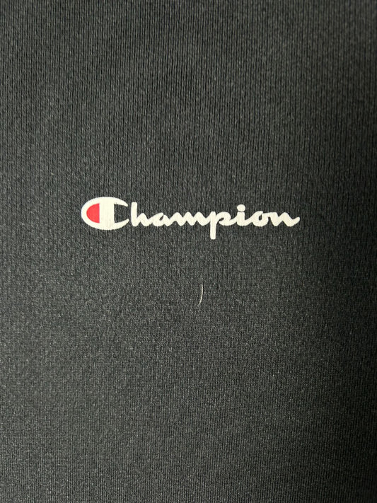 Champion Plain Black Tee - Large
