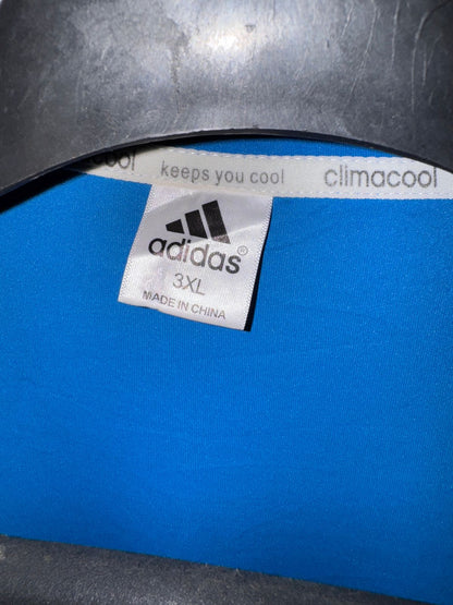 Adidas Striped Round Neck Tee - 3XL