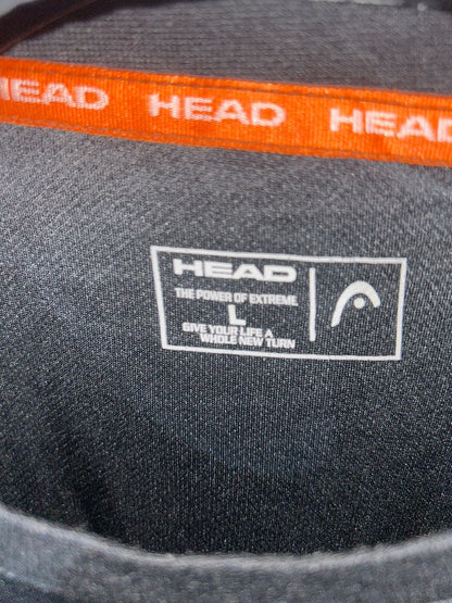 Head Logo Round Neck  - Large