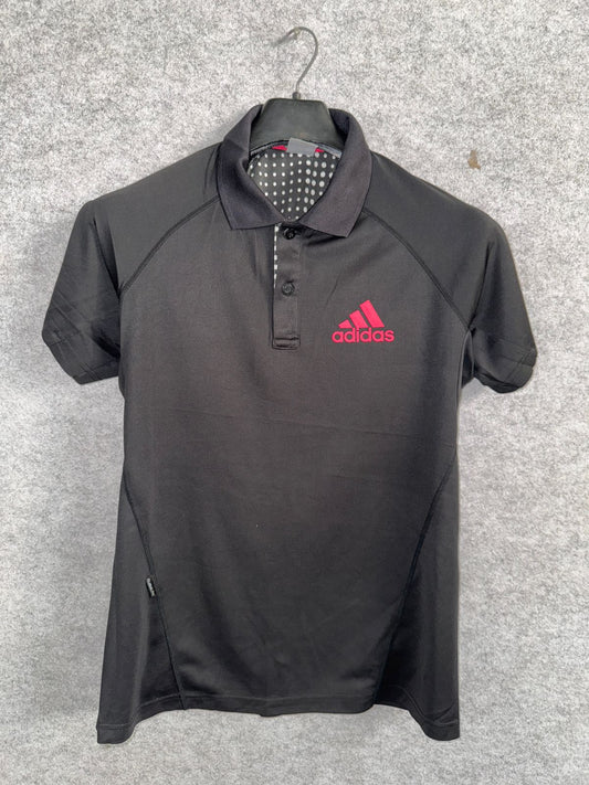 Adidas Polo Pink Logo - Medium