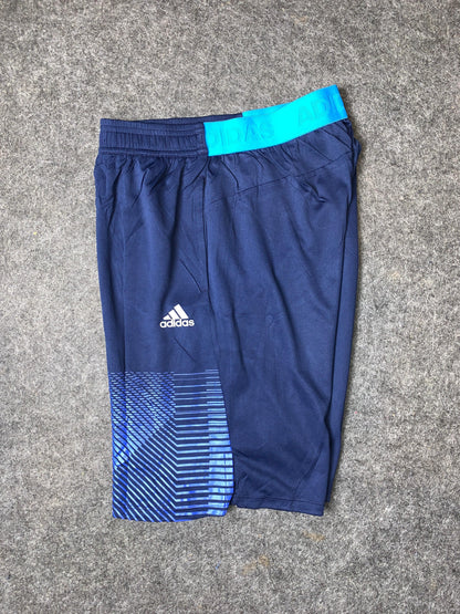 Adidas Blue Shades Shorts - Medium