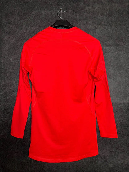 Pre Loved Adidas Red Drilltop - Large