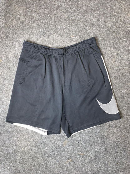 Nike Classic Black White Shorts - XXL