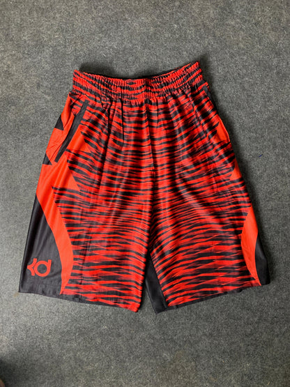Nike Classy Red Black Shorts - Medium