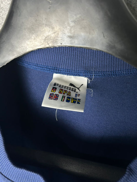 Puma Blue Round Neck - Large