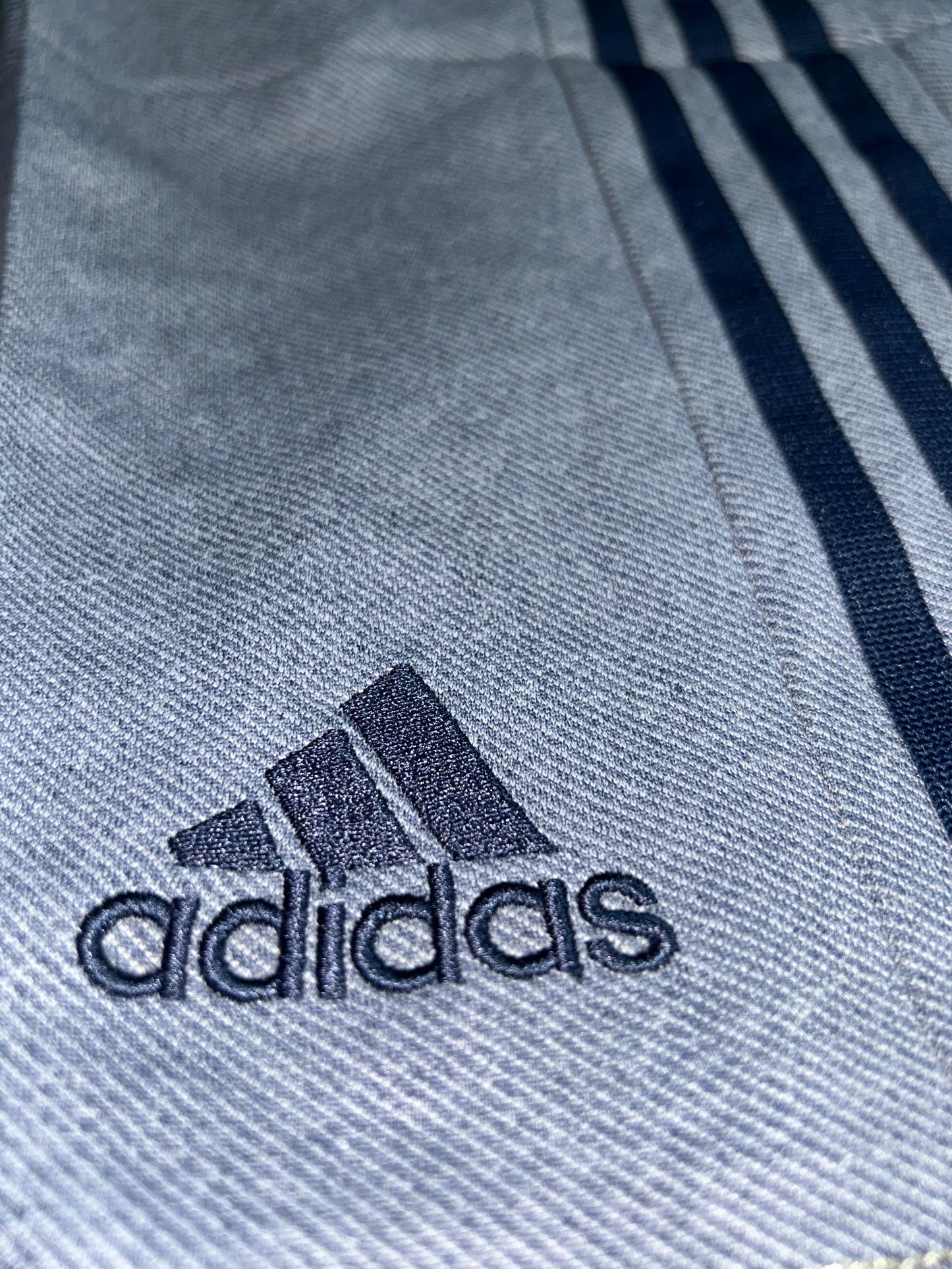 Adidas Black Striped Shorts - Small