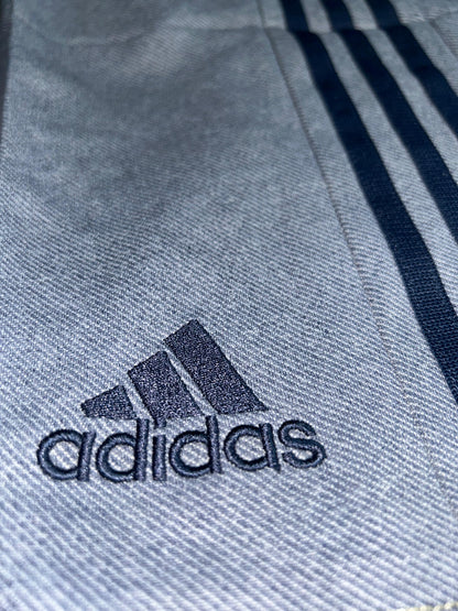 Adidas Black Striped Shorts - Small