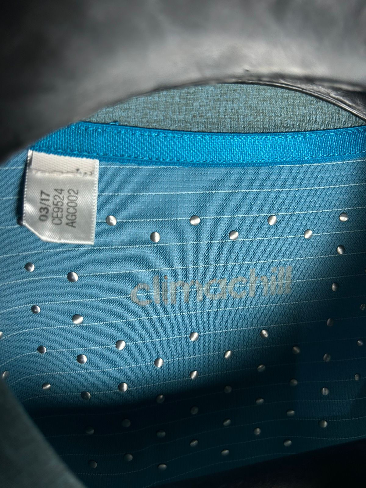 Adidas ClimaChill Blue Round Neck - Large