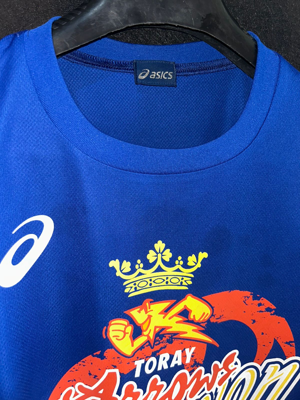 Asics League Blue Round Neck - Large