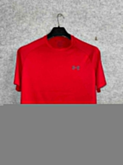 Under Armour Red Round Neck - Large