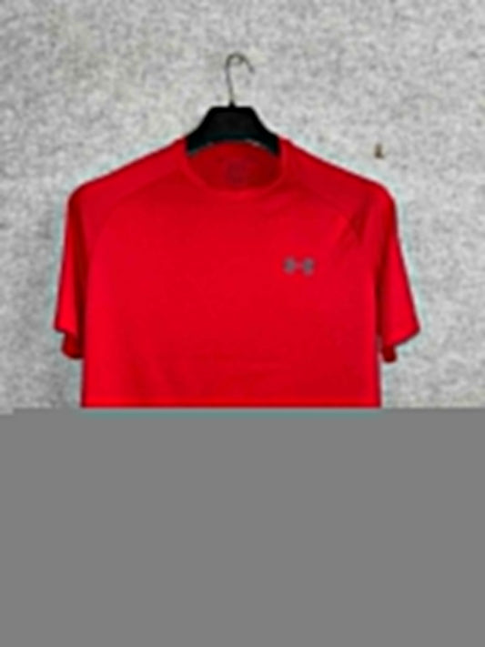 Under Armour Red Round Neck - Large