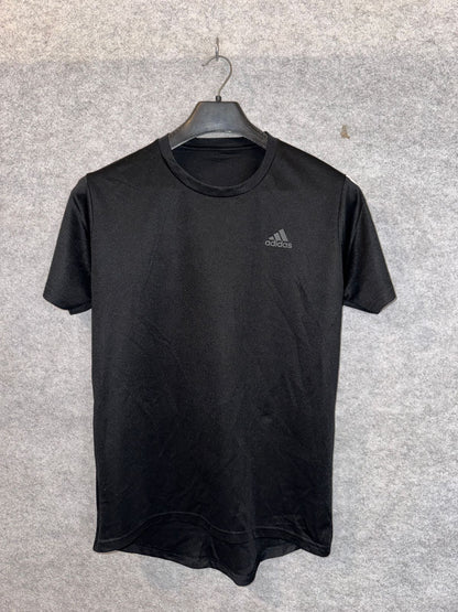 Adidas Black Round Neck - Medium