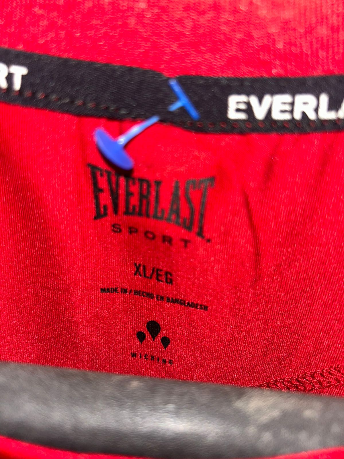 Everlast Red Round Neck - XL