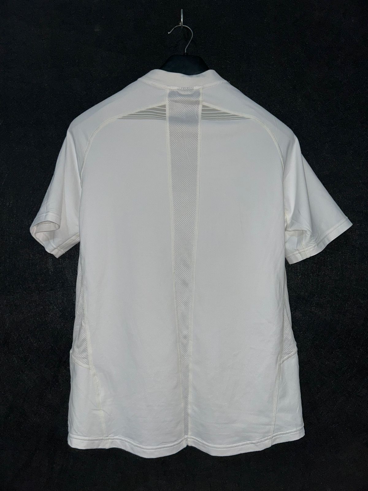 Nike Fit Dry White Round Neck - Large