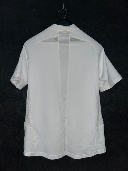 Nike Fit Dry White Round Neck - Large