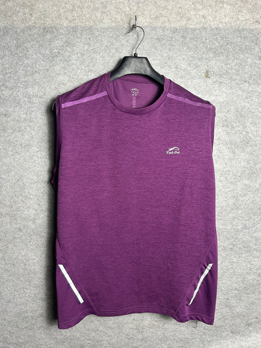 Find Out Purple Tanktop - 3XL
