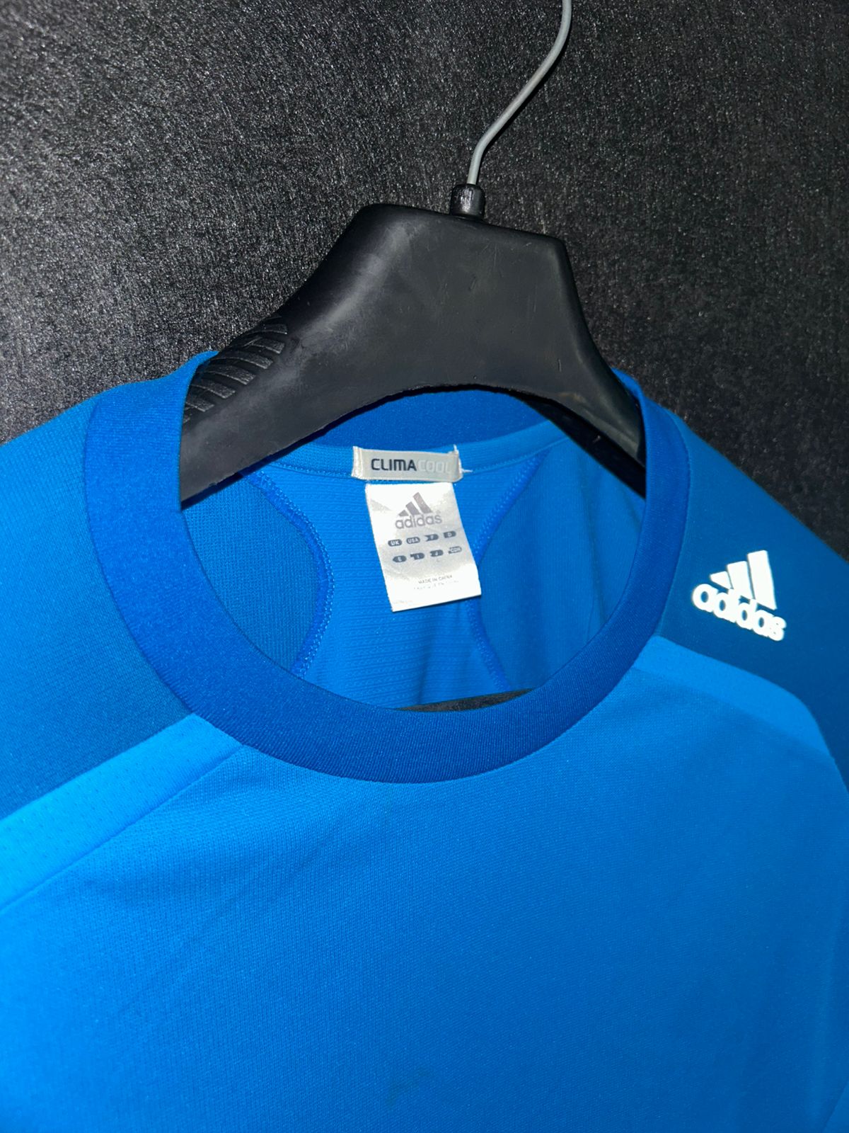 Adidas Blue Drilltop  - Large