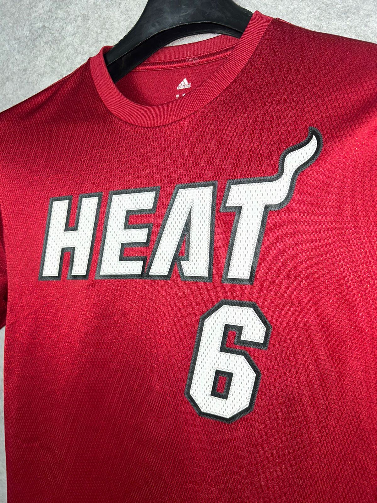 Adidas Red Round Neck - Medium