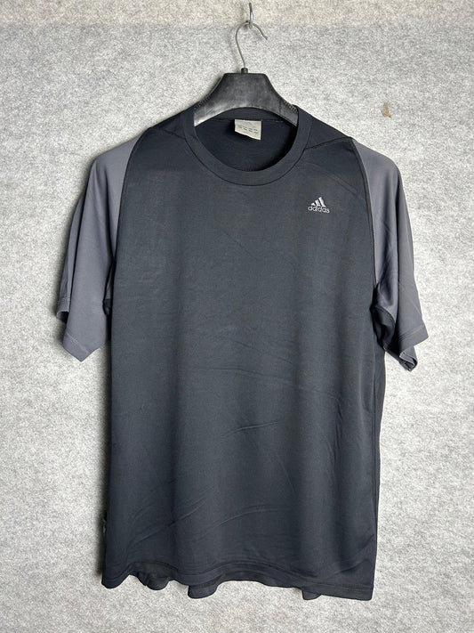 Adidas Blue & Gray Round Neck  - XL