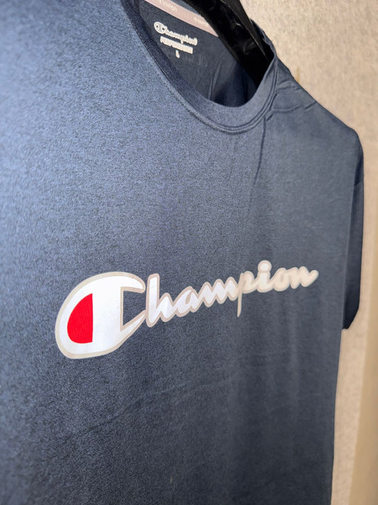 Pre Loved Champion Round Neck Tee - Large