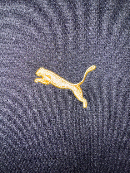 Pre Loved PUMA Black Round Neck Tee - Large