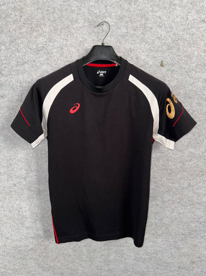 Pre Loved Asics Red  Logo Tee - Medium