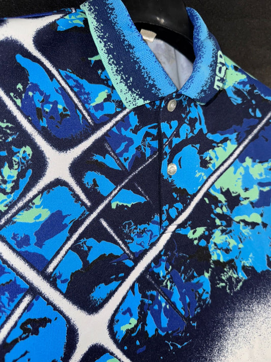 Pre Loved Grafitti Polo - Slim Large