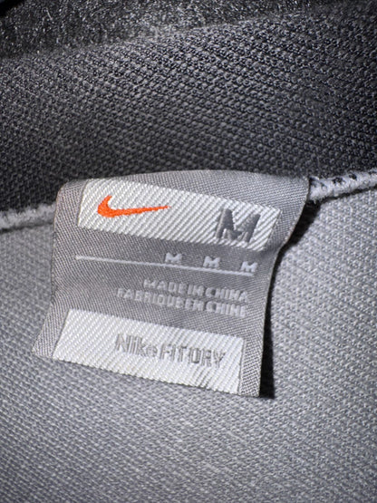Pre Loved Nike Full Zipper Short Sleeves Hoodie - Medium
