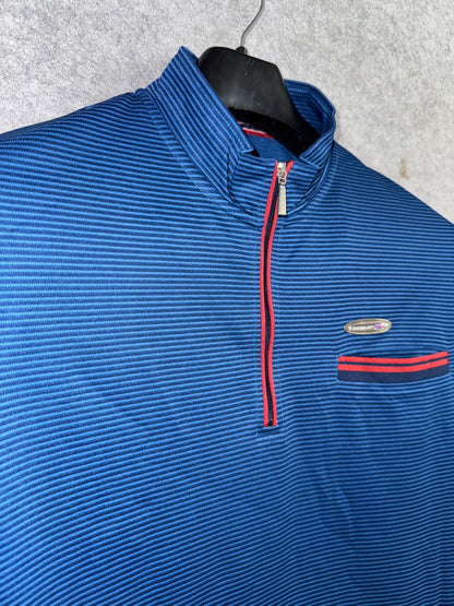 Dunlop Zip Blue Shirt - Large