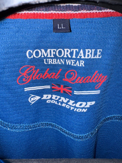 Dunlop Zip Blue Shirt - Large