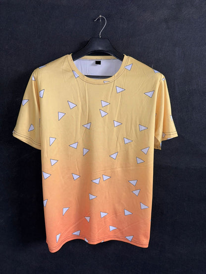 Yellow Round Neck  - Large