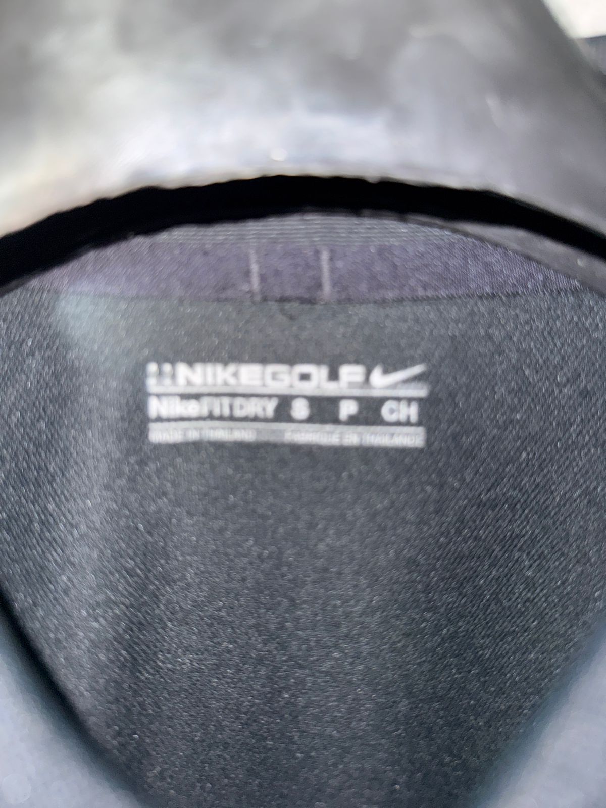 Nike Black Polo - Medium