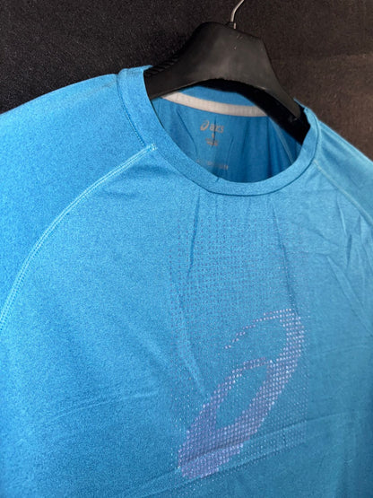 Asics Blue Round Neck - Large