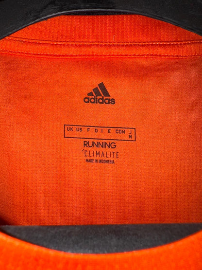 Adidas Orange Round Neck Shirt  - Medium