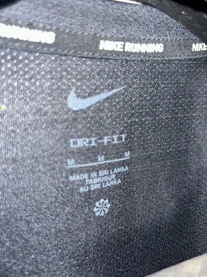 Nike Black Round Neck - Medium