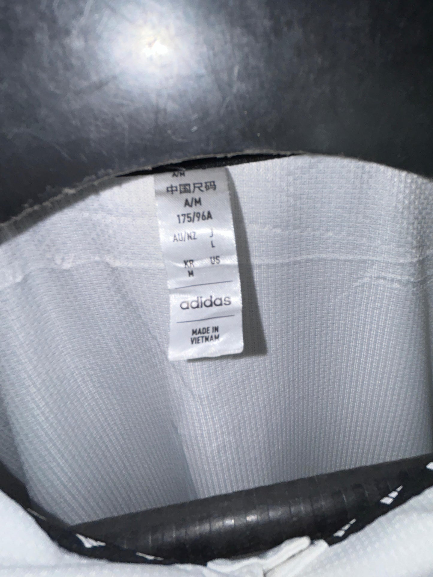 Adidas White Polo - Medium