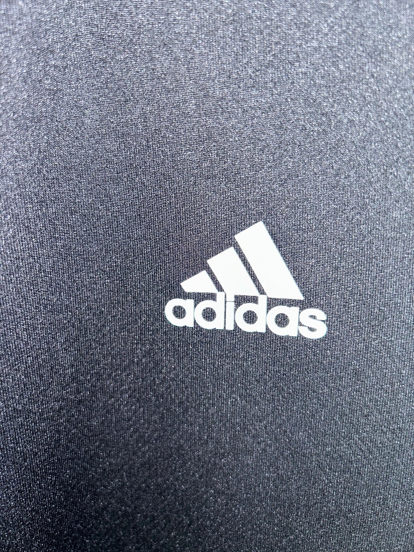 Adidas Climalite Black Round Neck - Medium