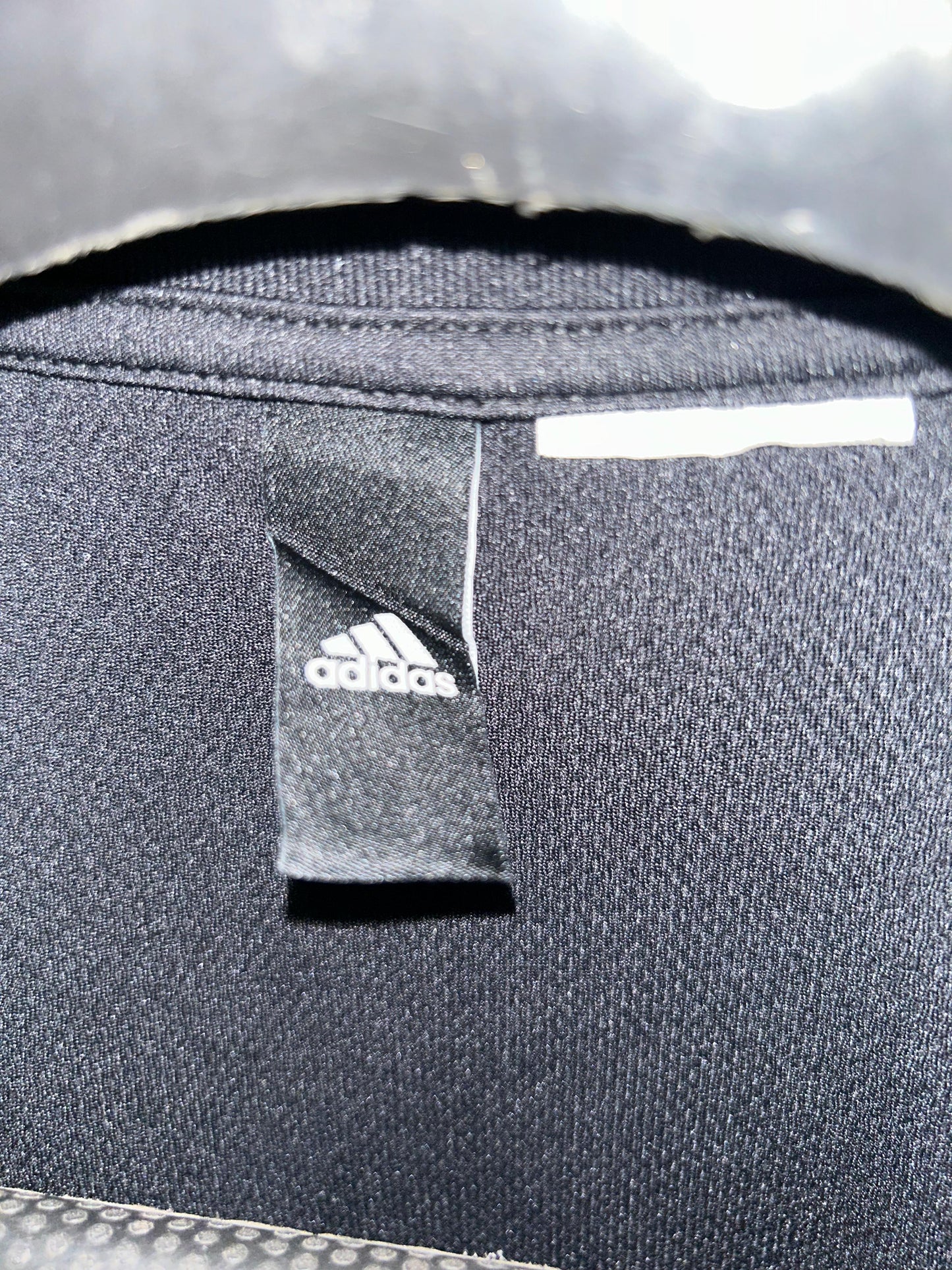 Adidas Climalite Black Round Neck - Medium