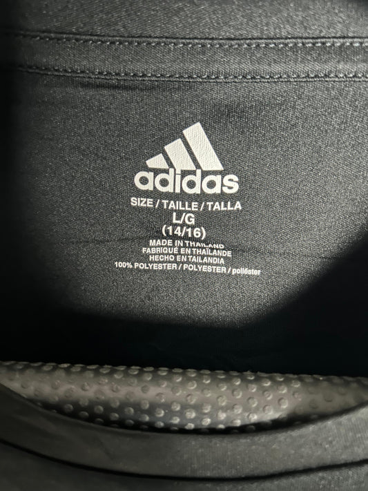 Adidas Black Round Neck - Large