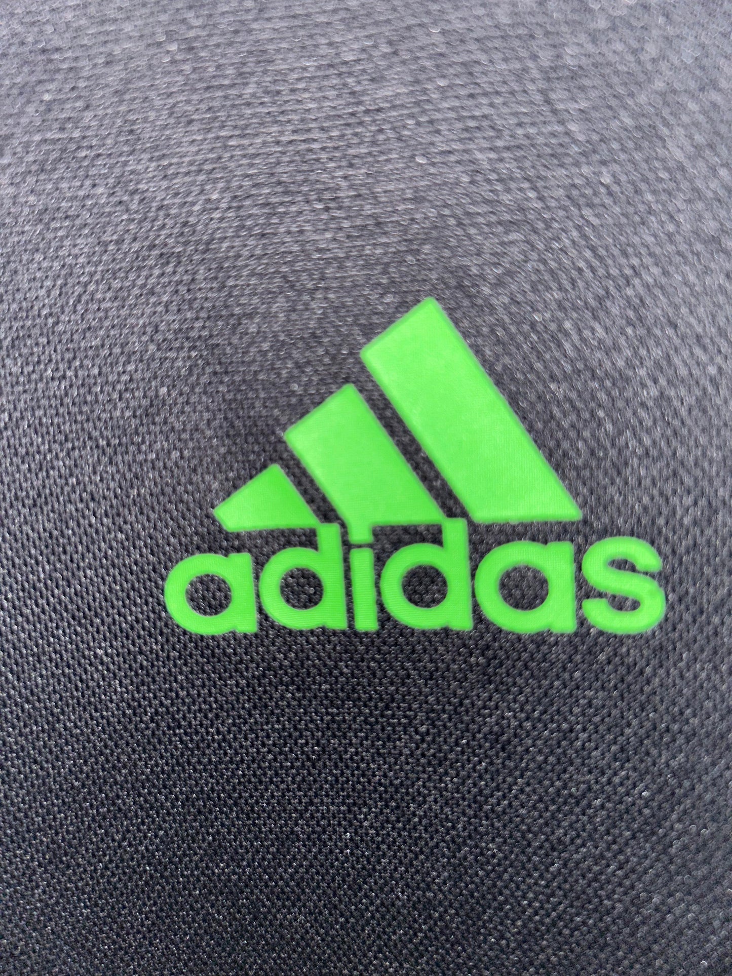 Adidas Climalite Black & Green Three 3 Strips - XXL