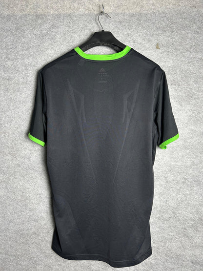 Adidas Climalite Black & Green Three 3 Strips - XXL