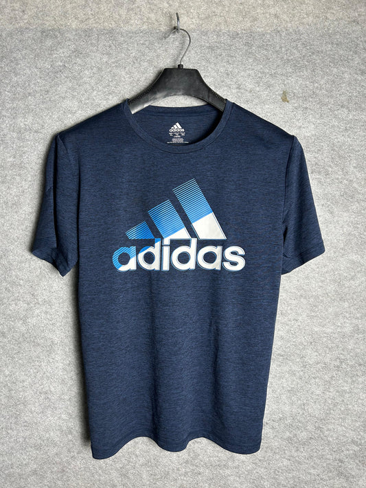 Adidas Blue & White Big logo - XL