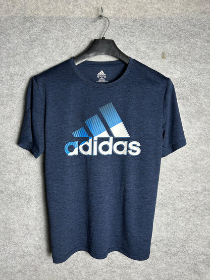Adidas Blue & White Big logo - XL