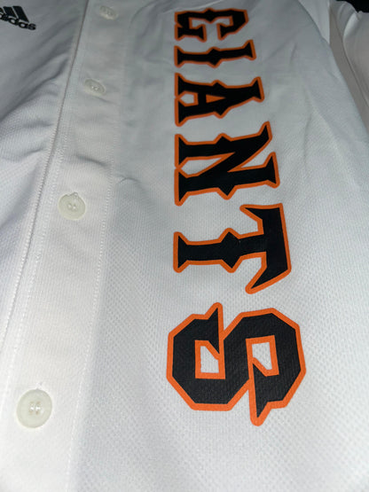 Adidas Giants Baseball Jersey - Small