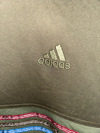 Adidas Green Round Neck - Large