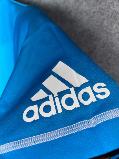 Adidas Blue Round Neck - Medium