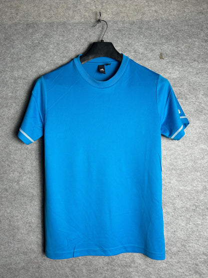 Adidas Blue Round Neck - Medium