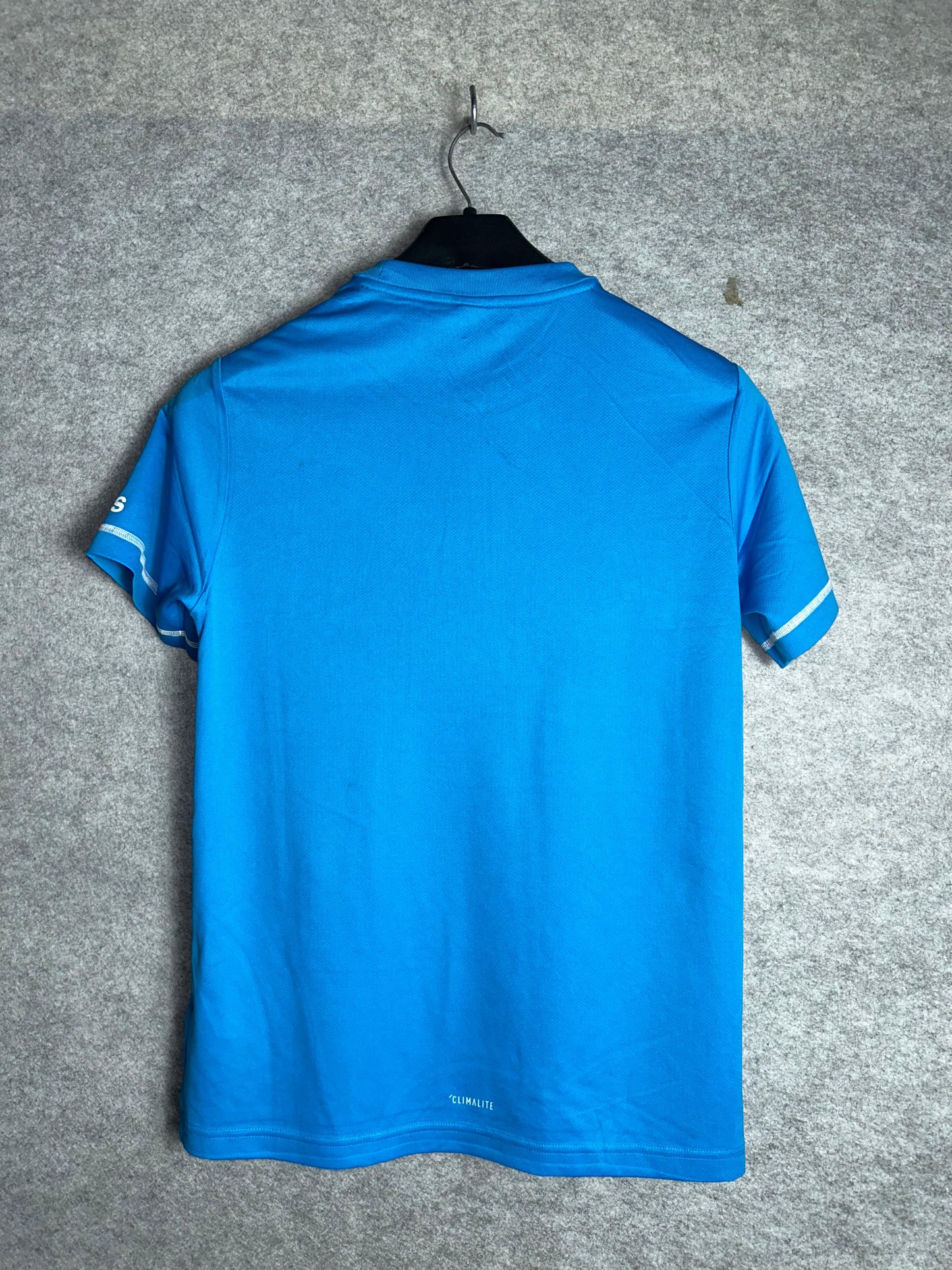 Adidas Blue Round Neck - Medium