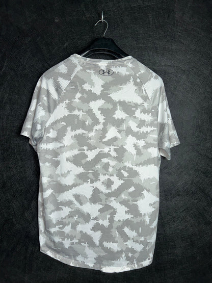 Under Armour Gray textured Tee- XL